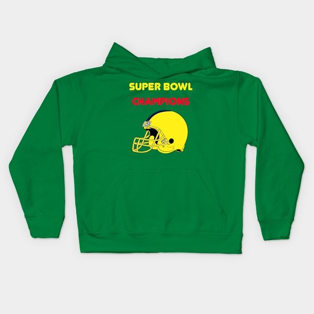 Super Bowl Kids Hoodie by awesomeshirts